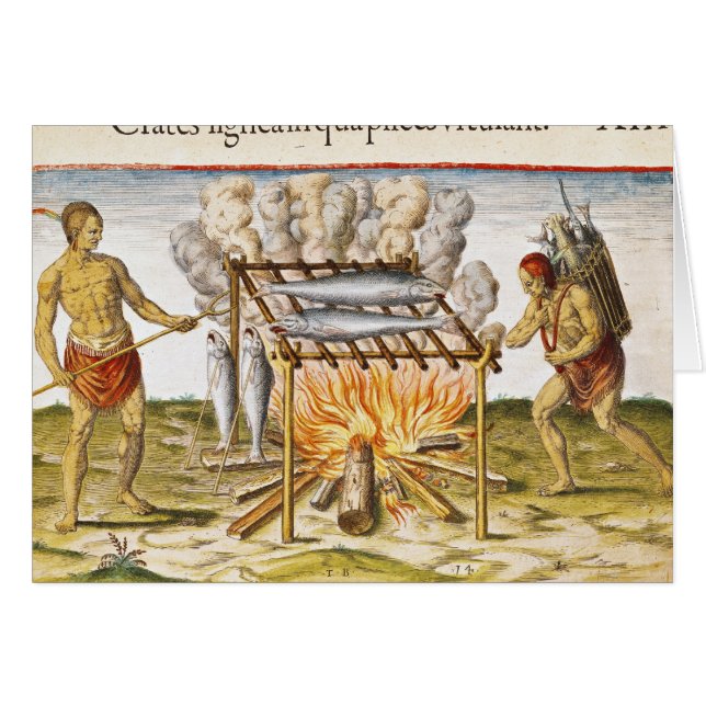 Kochen der Fische (Vorderseite (Horizontal))