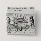 Kochen der Fische Button (Vorderseite)