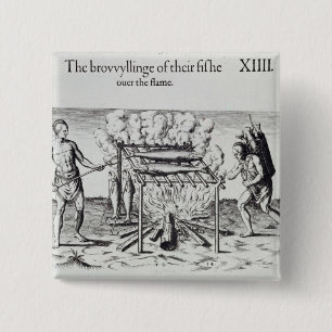 Kochen der Fische Button