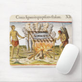 Kochen der Fische Mousepad (Mit Mouse)