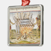 Kochen der Fische Ornament Aus Metall (Links)