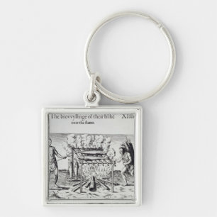 Kochen der Fische Schlüsselanhänger