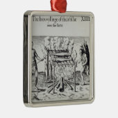 Kochen der Fische Silbernes Ornament (Rechts)