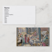 Kochen der Kokons, um das Chrysalids zu zerstören Visitenkarte (Vorne/Hinten)