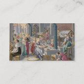 Kochen der Kokons, um das Chrysalids zu zerstören Visitenkarte (Rückseite)