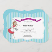 Kochen der Party-Topf-Glück-personalisierten Einladung (Vorne/Hinten)