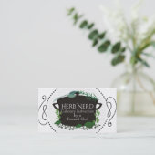 Kochen der Topfkraut-Kochs-Catering-Geschäftskarte Visitenkarte (Stehend Vorderseite)