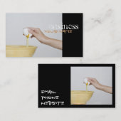 Kochen der Visitenkarten Visitenkarte (Vorne/Hinten)