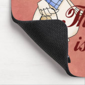 Kochen des Kükens Mousepad (Ecke)