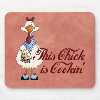 Kochen des Kükens Mousepad