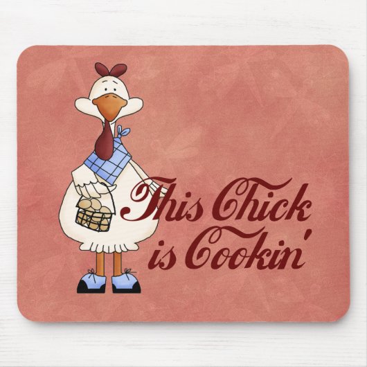 Kochen des Kükens Mousepad (Vorne)