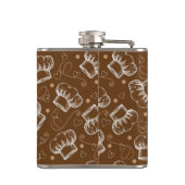 Kochen des Musters mit Kochshut Flachmann (Rückseite)