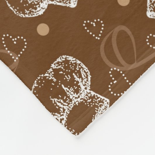 Kochen des Musters mit Kochshut Fleecedecke (Ecke)