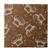 Kochen des Musters mit Kochshut Fliese (Vorderseite)