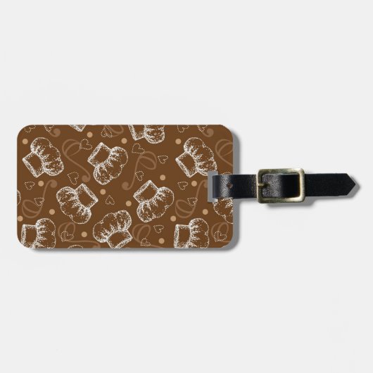 Kochen des Musters mit Kochshut Gepäckanhänger (Vorderseite horizontal)