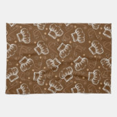 Kochen des Musters mit Kochshut Handtuch (Horizontal)