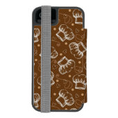 Kochen des Musters mit Kochshut Incipio iPhone Geldbeutel-Hülle (Folio Rückseite)