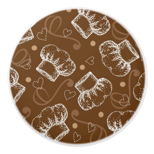 Kochen des Musters mit Kochshut Keramikknauf (Vorderseite)