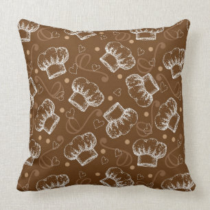 Kochen des Musters mit Kochshut Kissen