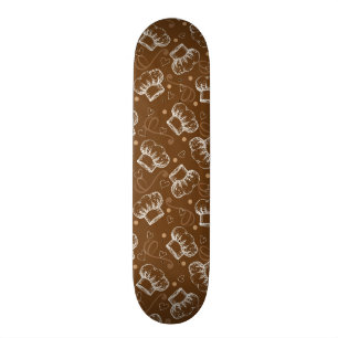 Kochen des Musters mit Kochshut Skateboard