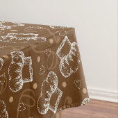 Kochen des Musters mit Kochshut Tischdecke (Beispiel)