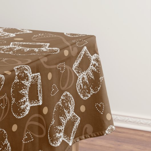 Kochen des Musters mit Kochshut Tischdecke (Beispiel)