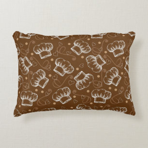 Kochen des Musters mit Kochshut Zierkissen