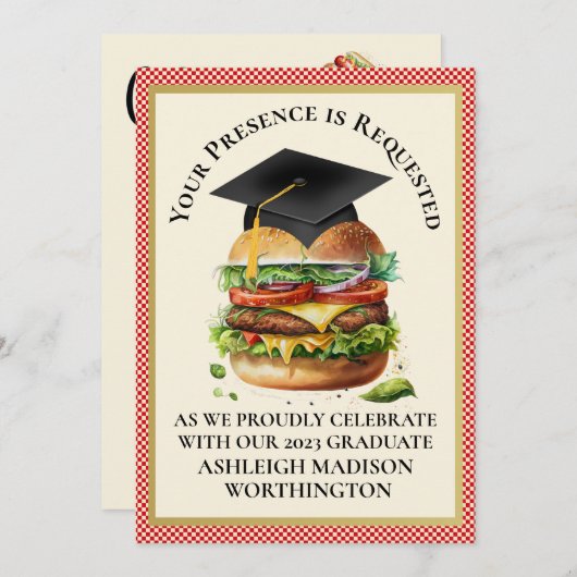 KOCHEN EINLADUNG (Vorne/Hinten)