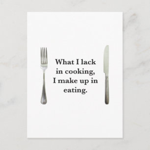 Kochen & Essen Postkarte