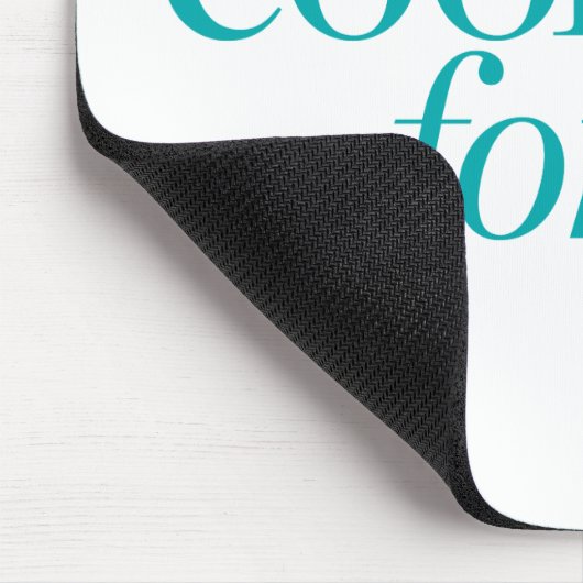 Kochen für Spaß Mousepad (Ecke)