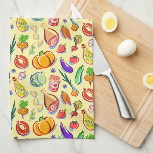 Kochen Geschirrtuch (Viertel Falte)