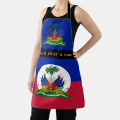 Kochen Haitianischer und Haitianischer Flaggen Koc Schürze (InSitu)