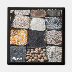 Kochen im Himalaya, Grundstoffe - Nepal Magnet