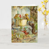 Kochen in der Küche Karte (Gelbe Blume)