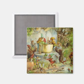 Kochen in der Küche Magnet (Vorderseite/Rückseite)