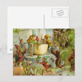 Kochen in der Küche Postkarte (Vorne/Hinten)