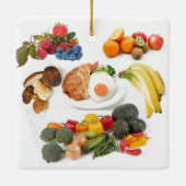 Kochen ist eine Kunst Keramikornament (Rückseite)