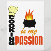 Kochen ist mein Passion-Flyer Flyer (Vorne)