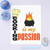 Kochen ist mein Passion-Flyer Flyer (Einzeln)