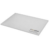 Kochen ist meine Art Meditation - Funny Kitchen Schneidebrett (Ecke)