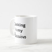 Kochen ist meine Leidenschaft Coffee Tasse (Vorderseite Links)