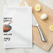 Kochen ist so phantastisch geschirrtuch (Viertel Falte)