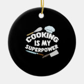 Kochen Keramik Ornament (Vorne)