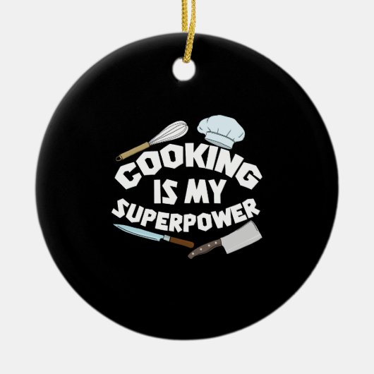 Kochen Keramik Ornament (Vorne)