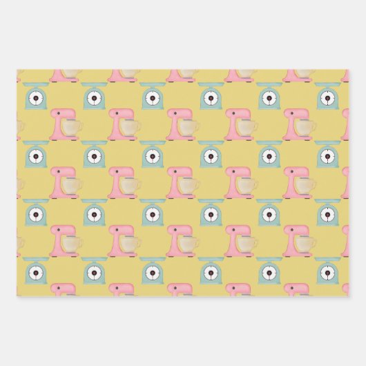 Kochen Küchenwaschpapier 1 Geschenkpapier Set (Vorderseite)