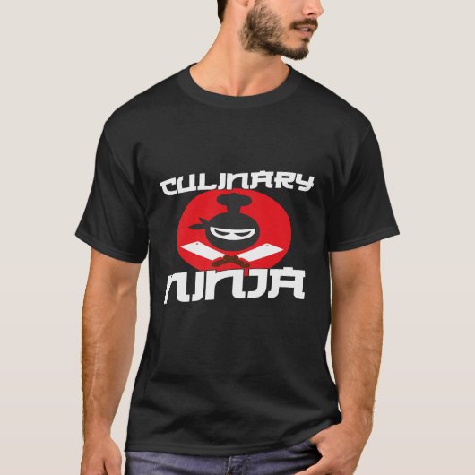 Kochen kulinarischer Ninja für Köche und Koch T-Shirt (Vorderseite)