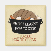 Kochen lernen magnet (Vorne)