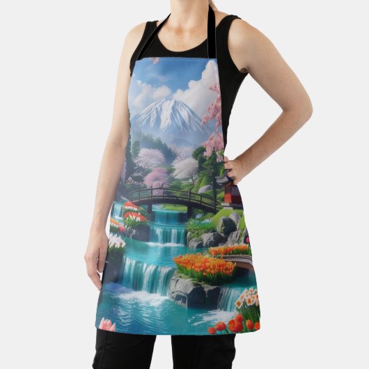 Kochen mit Calm - Serene Mountain Garden Schürze (InSitu)