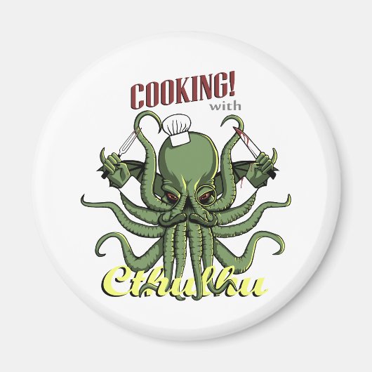 Kochen mit Cthulhu Magnet (Vorne)