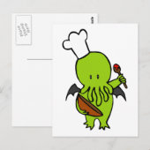 Kochen mit Cthulhu Postkarte (Vorne/Hinten)